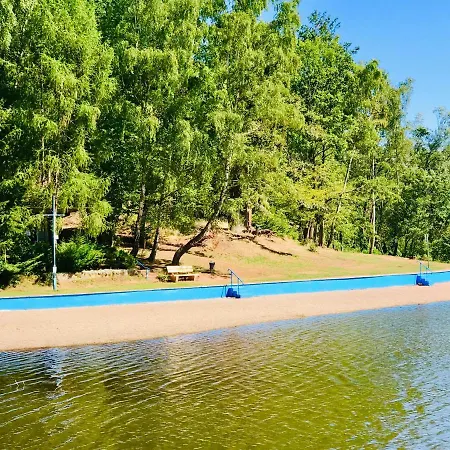 Ferienwohnungen&campingfässer Am Kunstteich Ferienhaus *